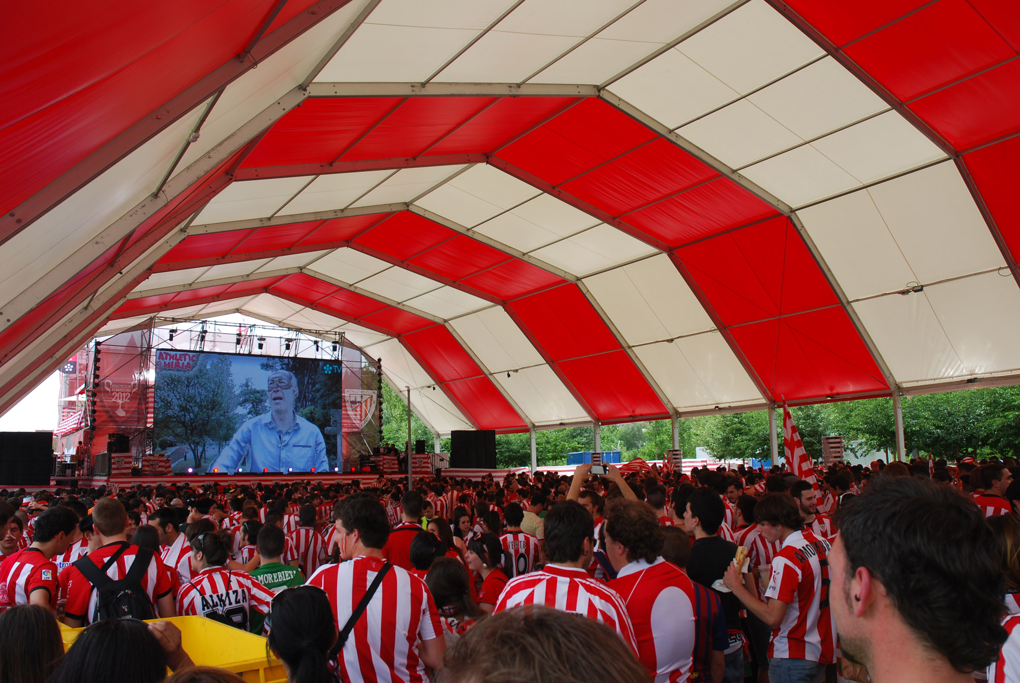 Fanzone Copa del Rey atletic