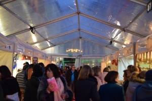 Carpa para Feria de Navidad en Huesca | ARACARPAS - Carpas para eventos y soluciones a medida