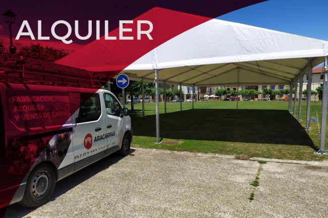 alquiler de carpas